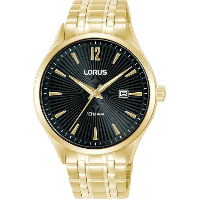 Lorus Mens 100m Golden Classic 41mm Quartz Watch