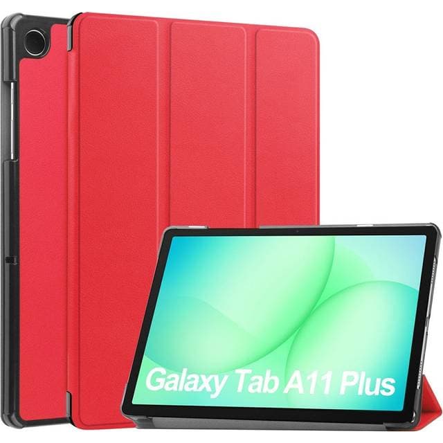 Eiderwood Samsung Galaxy Tab A11 Plus Kunstlæder Tablet Cover Rød