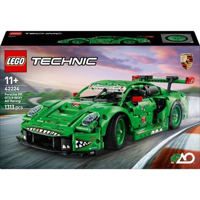 LEGO Porsche 911 GT3 R Rexy AO Racing Racerbil