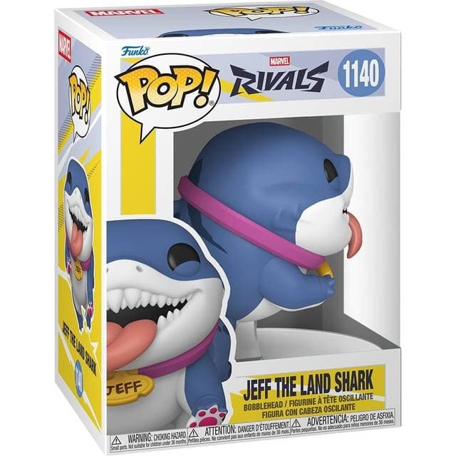 Funko Marvel Rivals Jeff the Land Shark Vinyl Figure