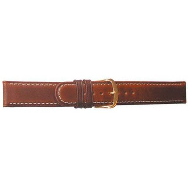 Falkenlund Deluxe Beco Watch Strap Sattelleder Brown Calf Leather Buckle