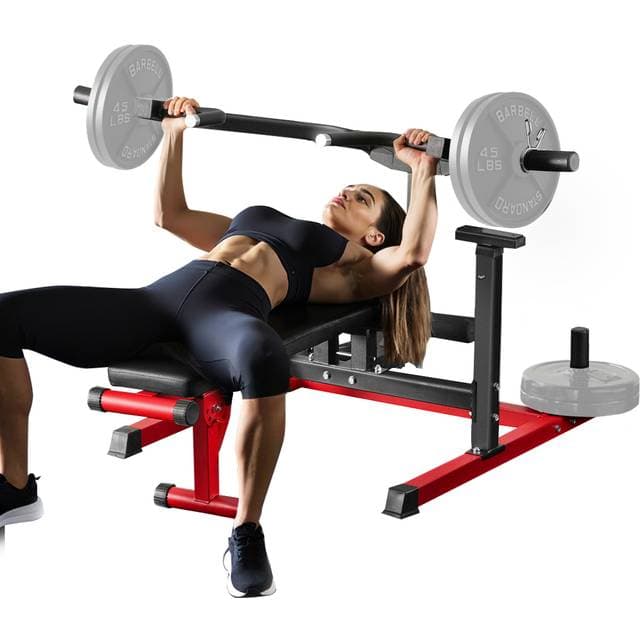 VEVOR Brystpressemaskine 450 LBS Justerbar Flad Hældningsbænk