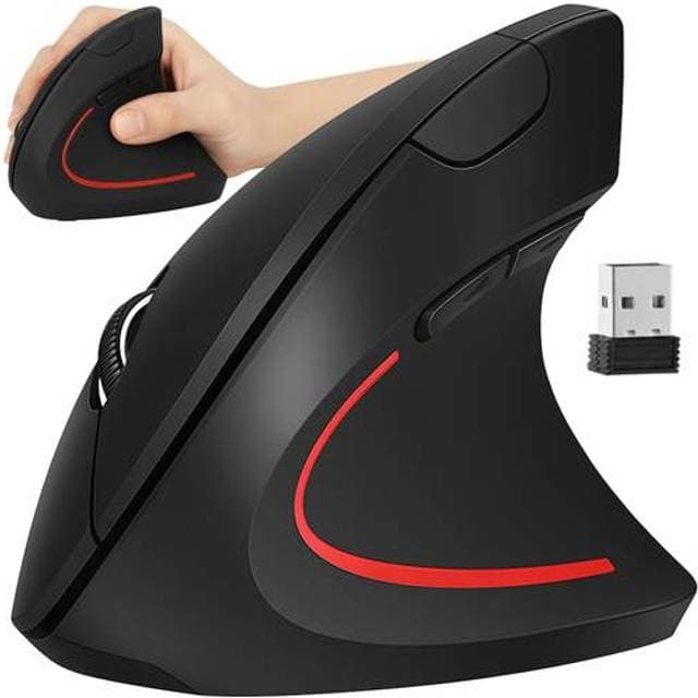 Northio Langaton Ergonominen Pystysuuntainen Hiiri 6 Painiketta