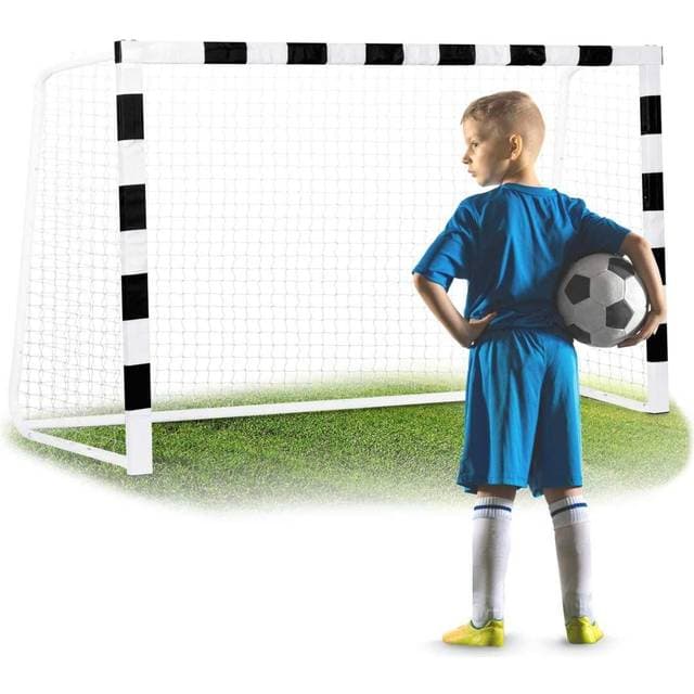 B2X Jalkapallomaali 180 x 120 x 60 cm Musta Valkoinen