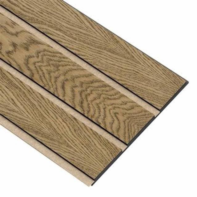 I-Wood Medio+ 3-Lamel Akustikpanel 17 x 300 x 2400 mm