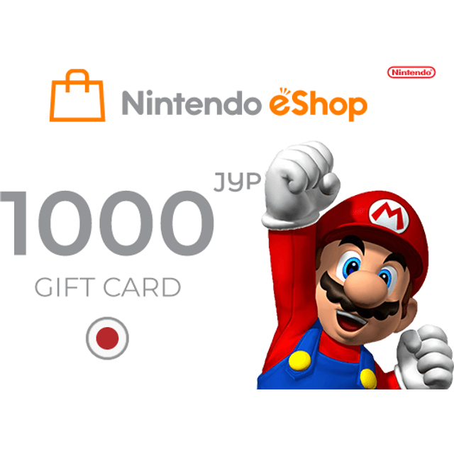 Nintendo eShop Card 1000 JPY