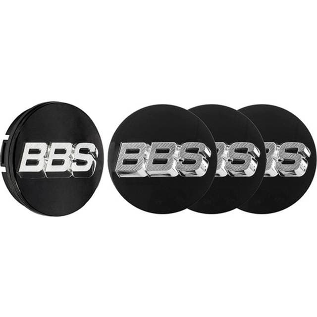 BBS 3D Centerkapsel Sort