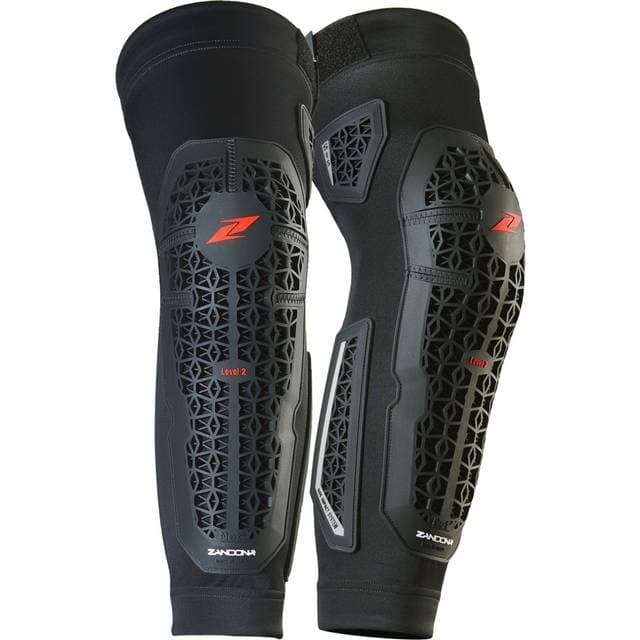 Zandona Netcube Pro-Fit Long Youth Knee Protectors - Black