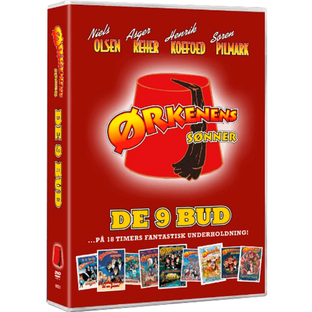 Ørkenens Sønner De 9 Bud Prismatch (DVD)