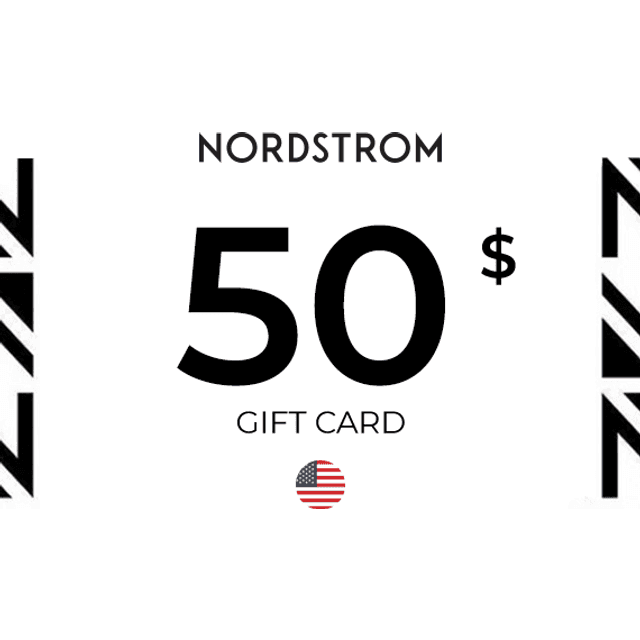 Nordstrom Gift Card 50 USD