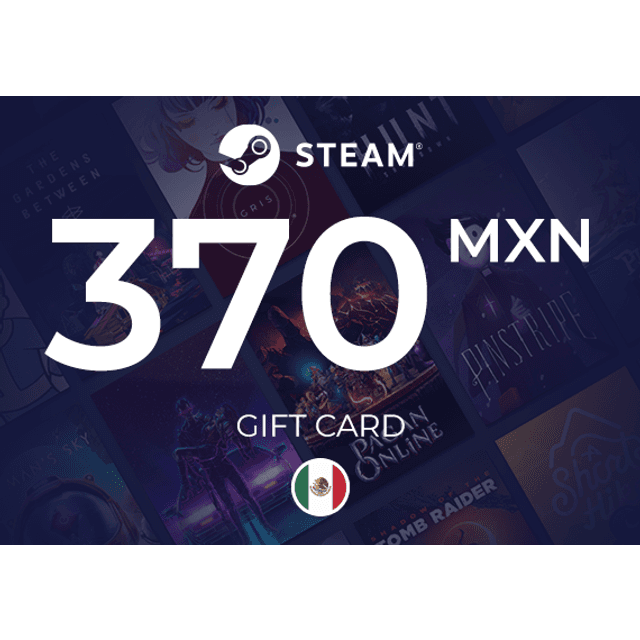 Steam Wallet Gift Card 370 MXN