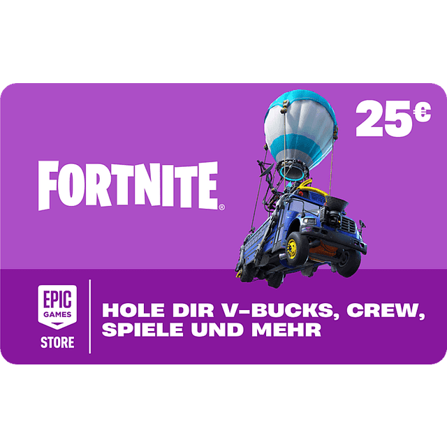 Fortnite-Geschenkkarte 25€