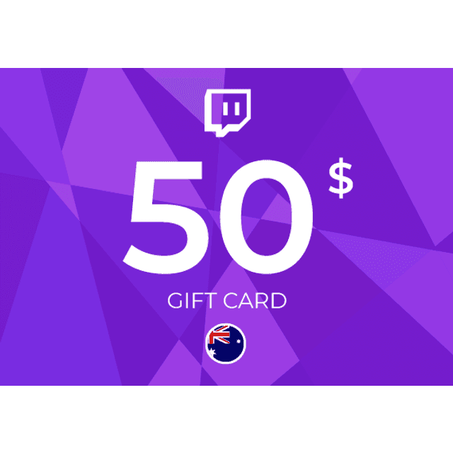 Twitch Gift Card 50 AUD