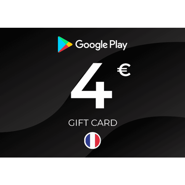 Google Play Gift Card 4 EUR