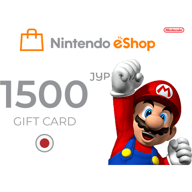 Nintendo eShop Card 1500 JPY