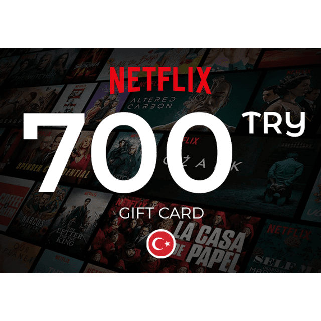 Netflix Gift Card 700 TRY Key Turkey