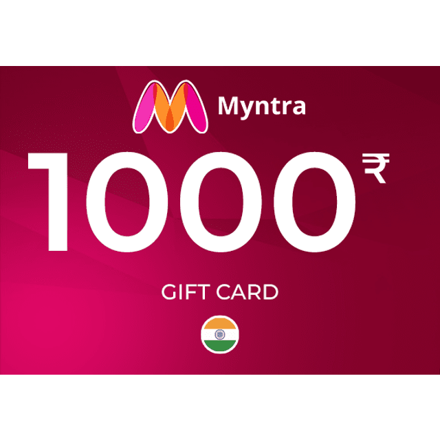 Myntra Gift Card 1000 INR