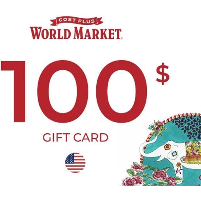 Cost Plus World Market Gift Card 100 USD