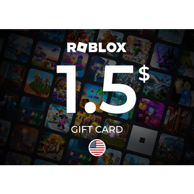 Roblox Card 1.5 USD Key