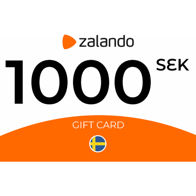 Zalando Gavekort 1000 SEK (Sverige)