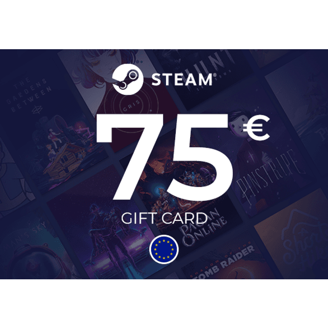 Steam Wallet Gift Card 75 EUR