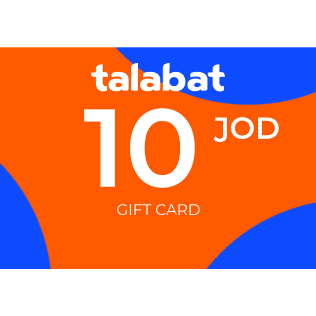 Talabat Gift Card 10 Jod Key