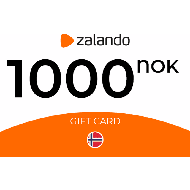 Zalando Gift Card 1000 NOK