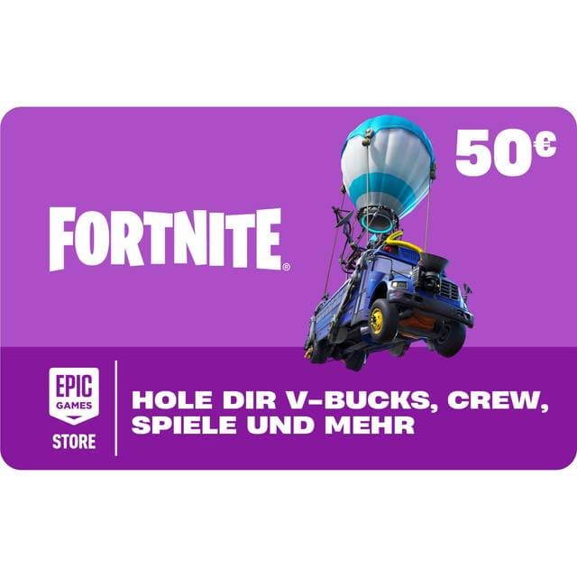 Fortnite Geschenkkarte 50€