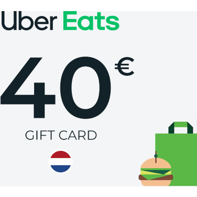 Uber Eats Gift Card 40 EUR