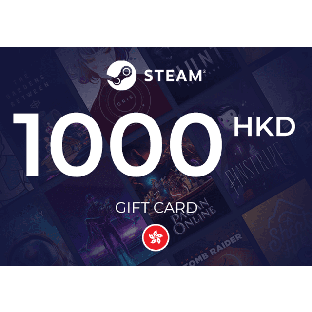 Steam Wallet Gift Card 1000 HKD
