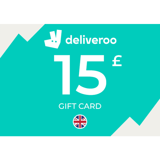 Deliveroo Gift Card 15 GBP