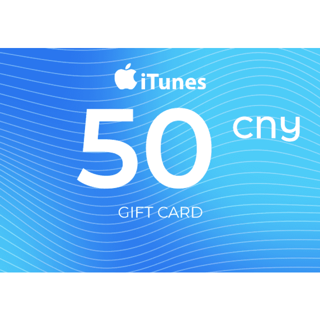 iTunes Gift Card 50 CNY