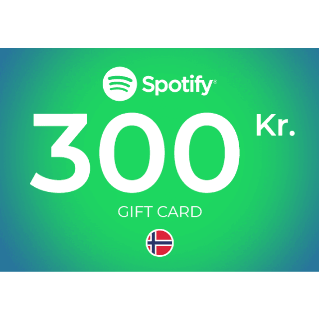 Spotify Gift Card 300 NOK
