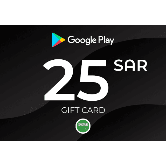 Google Play Gift Card 25 SAR Key