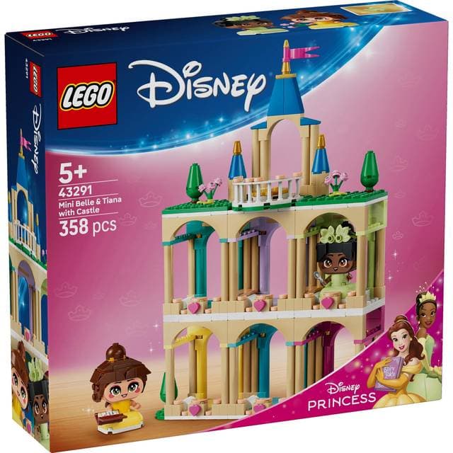 LEGO Disney Princess 43291 Minimodeller Af Belle Og Tiana Med Slot