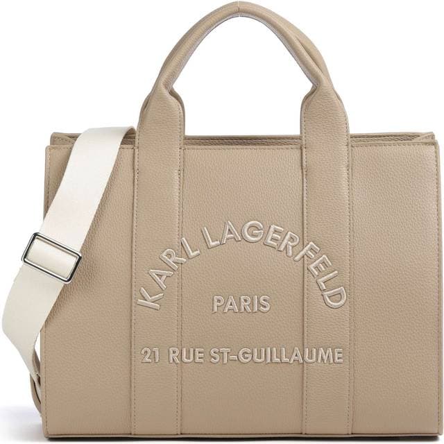 Karl Lagerfeld Rue St-Guillaume Medium Tote Bag Uld - Brun