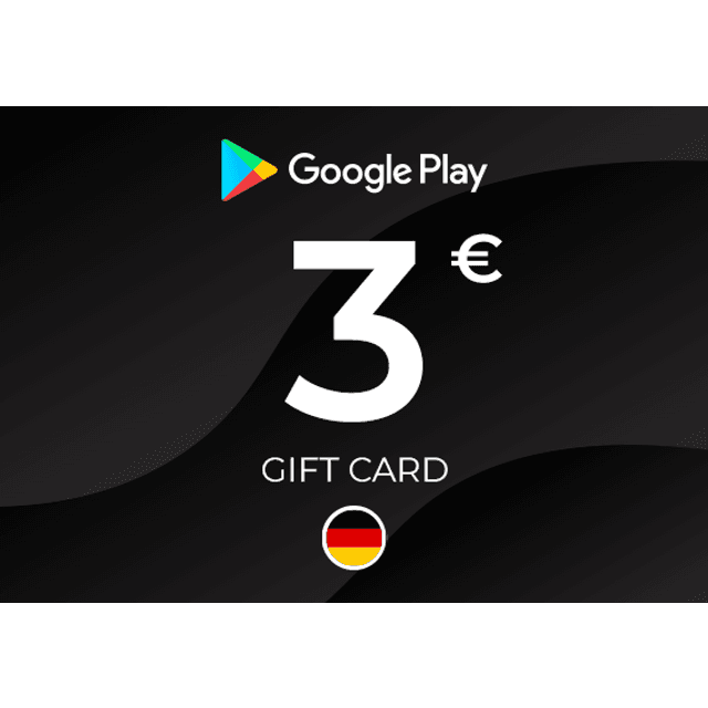 Google Play Gift Card 3 EUR