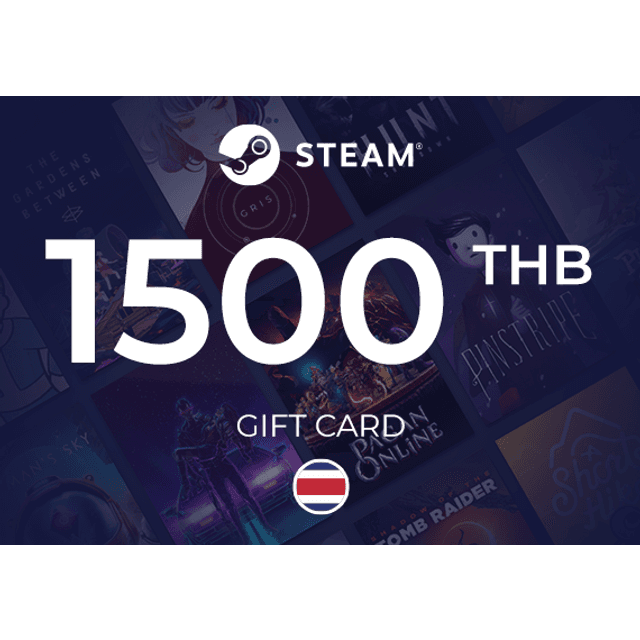 Steam Wallet Gift Card 1500 THB