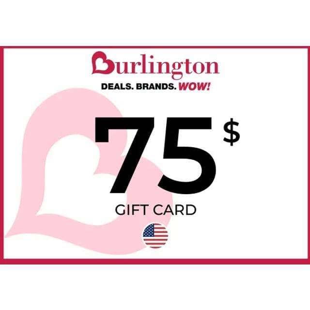 Burlington Gift Card 75 USD