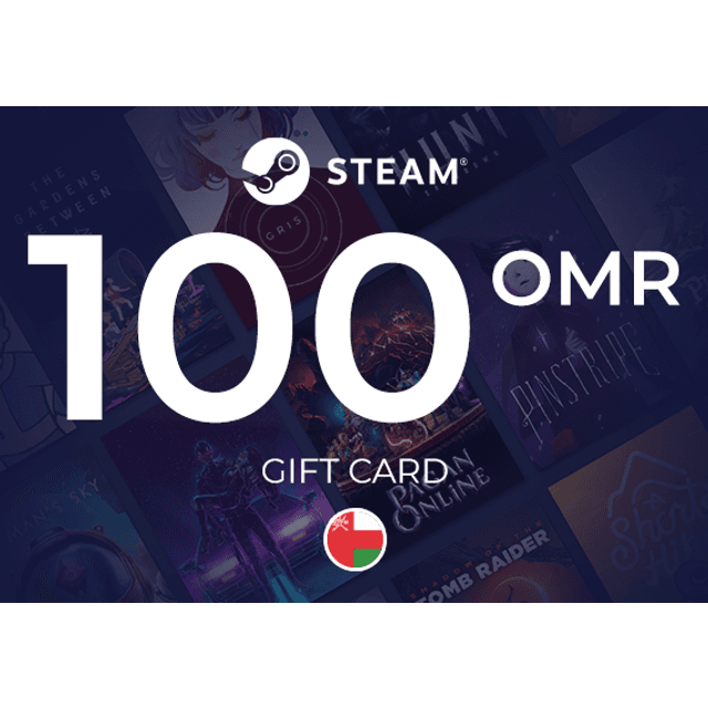 Steam Wallet Gift Card 100 OMR