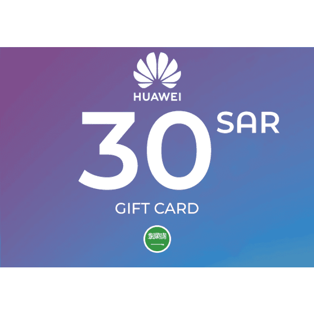 Huawei Gift Card 30 SAR Key