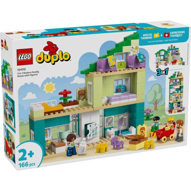 LEGO 3-i-1 Moderne Familiehus Med Figurer