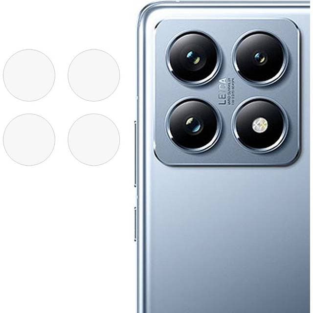 INCOVER Xiaomi 14T Pro Hærdet Kameralinsebeskyttelsesglas