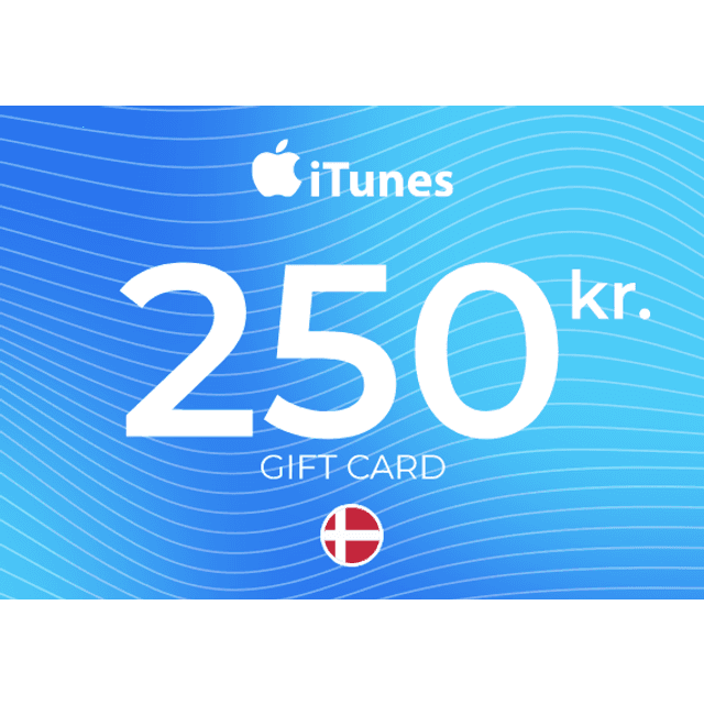 iTunes Gift Card 250 DKK