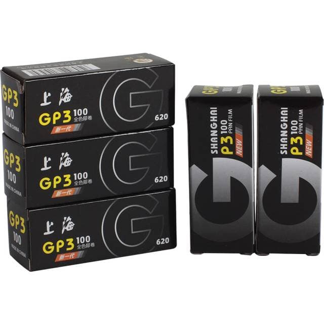 Shanghai GP3 620 Black White Roll Film