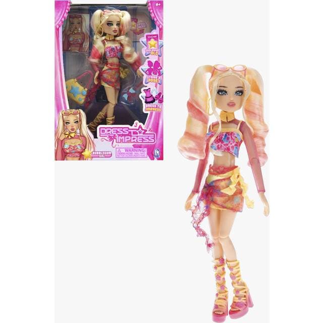 Roblox Dress to Impress Bubble Gum Gal Dukke 29cm