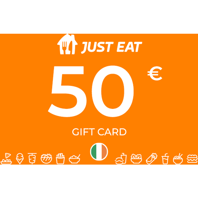 Just Eat Gift Card 50 EUR
