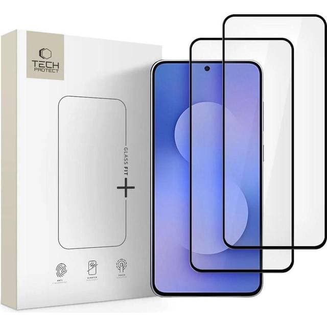 Tech-Protect Glass Fit 2-Pack Hærdet Glass Samsung Galaxy S25 FE