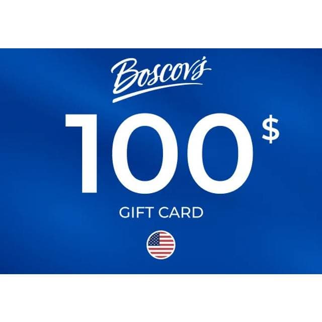 Boscov Gift Card 100 USD