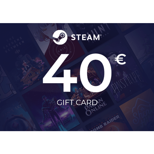 Steam Wallet Gift Card 40 EUR